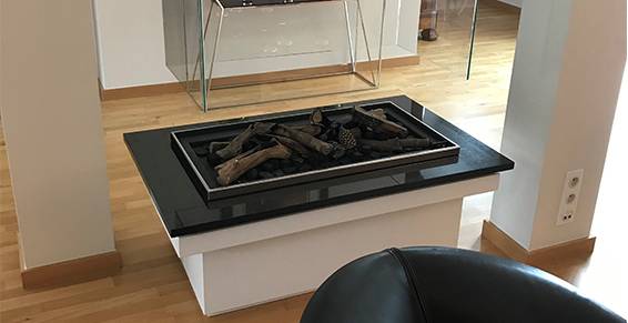 foyer ouvert cheminée